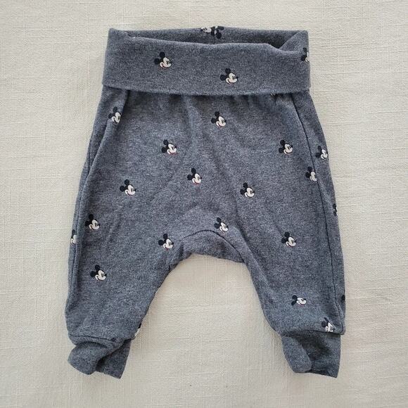 H&M Mickey Panda Pants 1-2 months - Picture 1 of 6